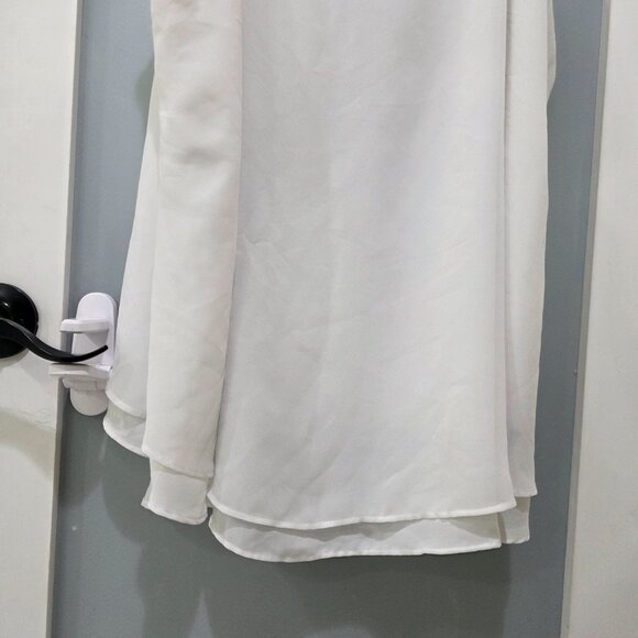 Torrid White Double Layer Tank Top 2X Adjustable Straps Plus Size Cami Blouse - Picture 7 of 9